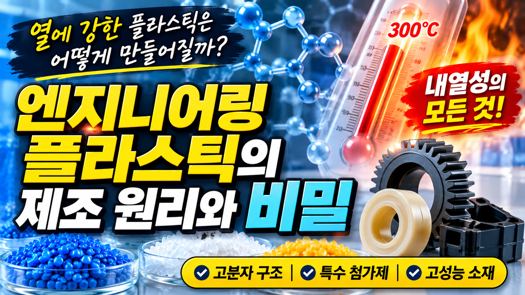 내열 엔지니어링 플라스틱 제조 비밀 썸네일
