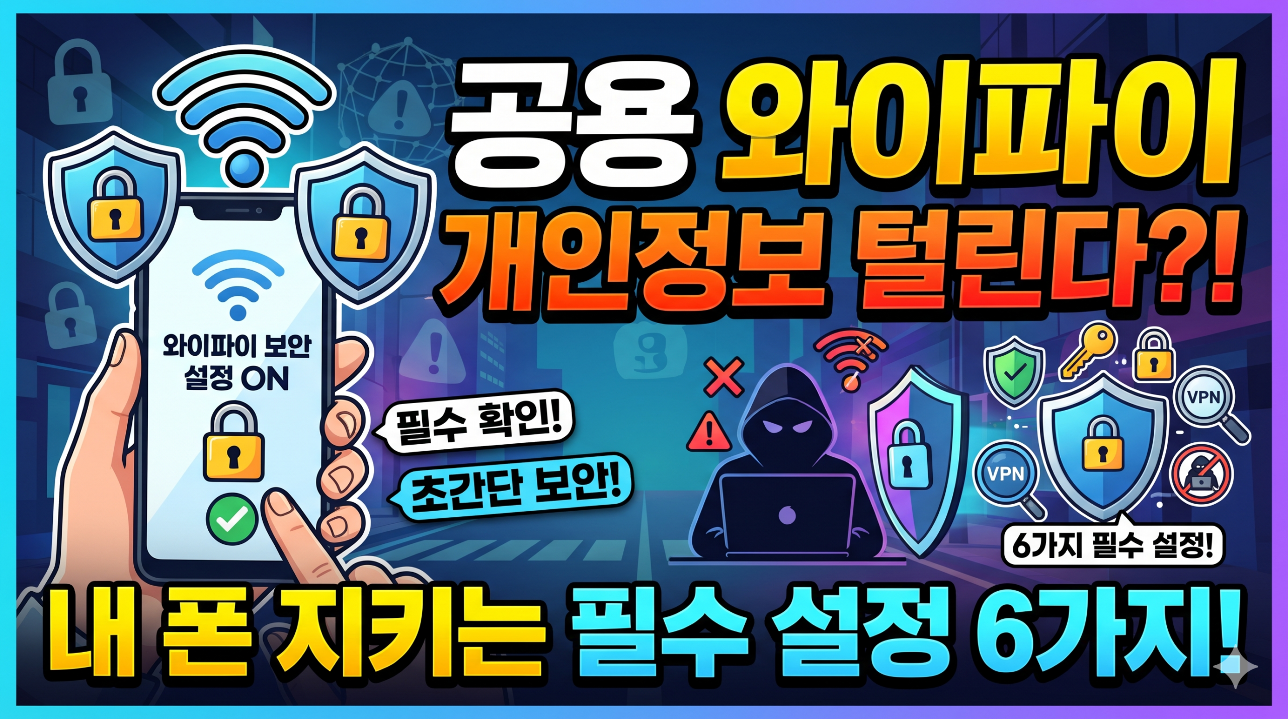 와이파이 필수 설정